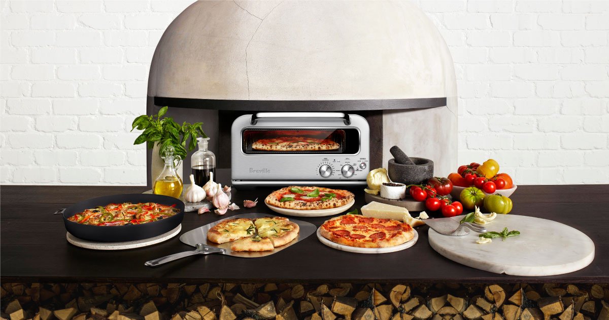 Breville Brings the Art of Pizza-Making at Home its Smart Oven Pizzaiolo